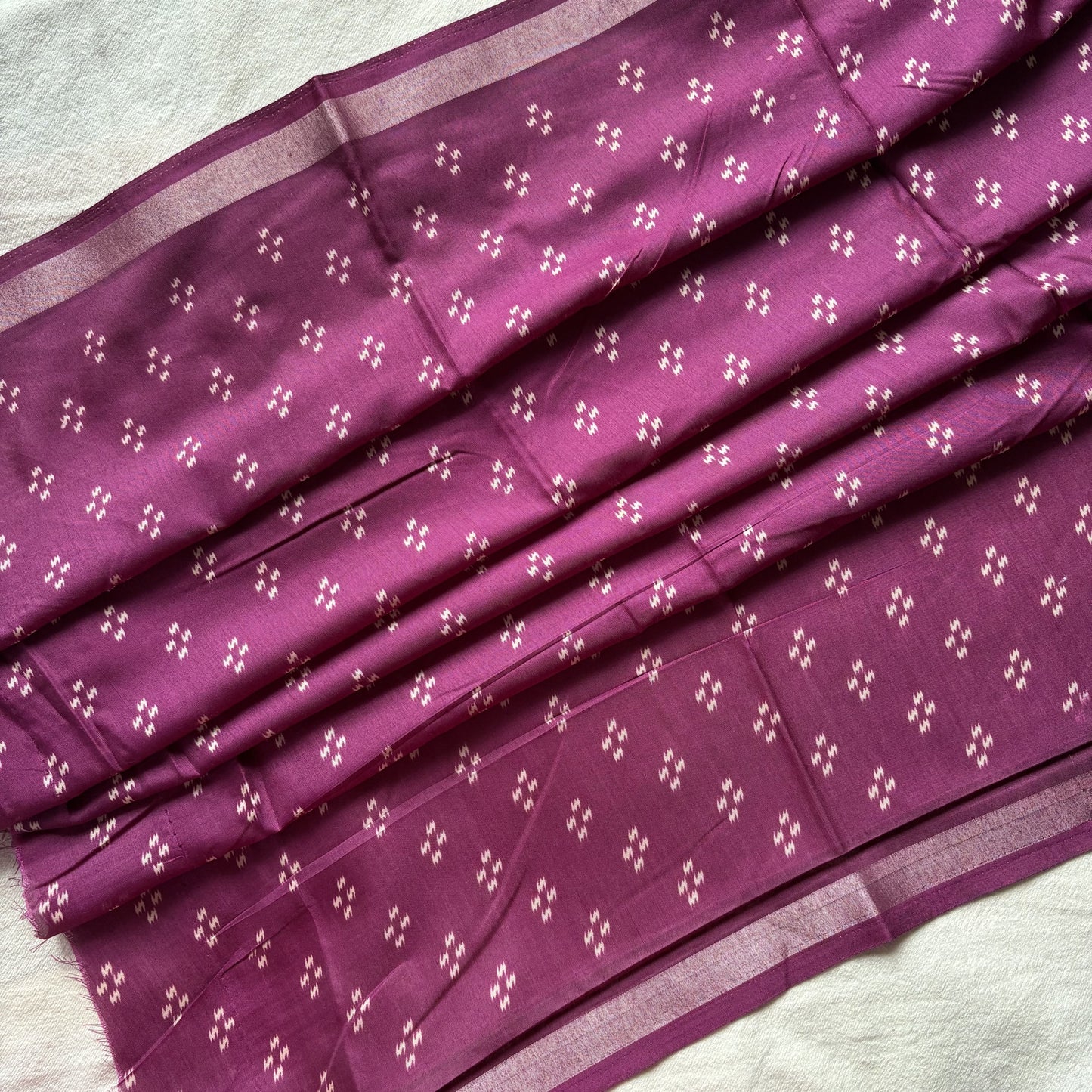 Green Printed Soft Chanderi Cotton Saree